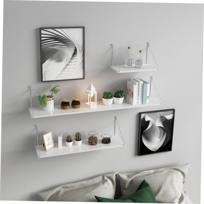 Wall shelf room partition rack wall hanging storage rack