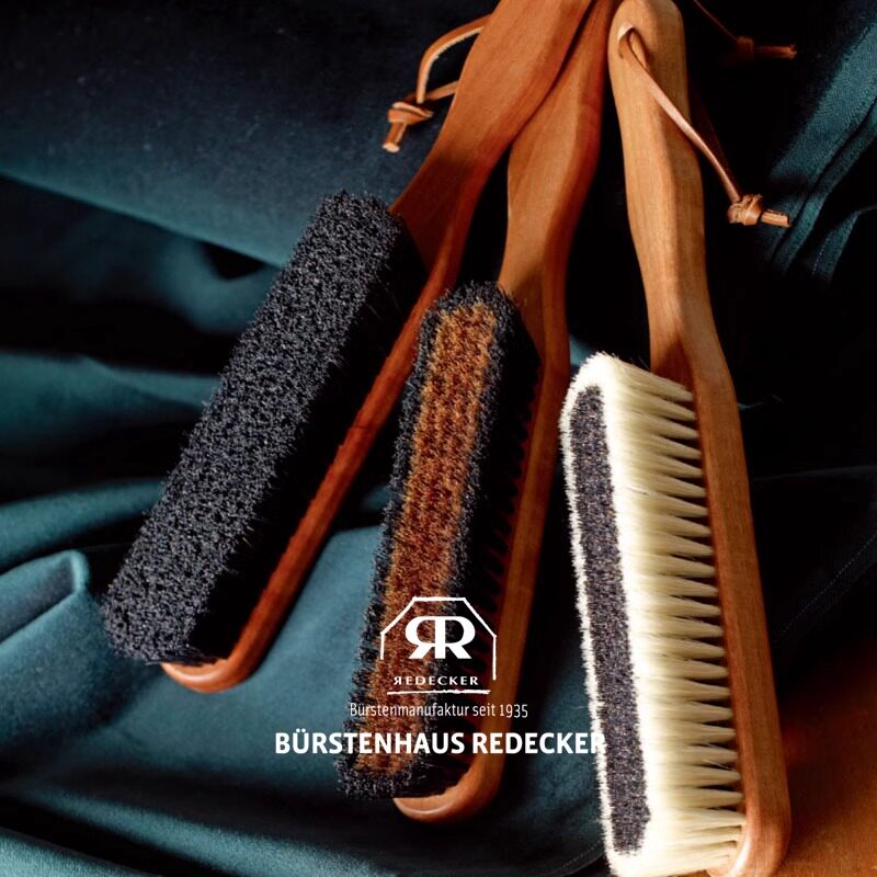德国redecker羊毛大衣打理刷护理刷软毛梳羊绒专用刷子毛呢毛衣刷