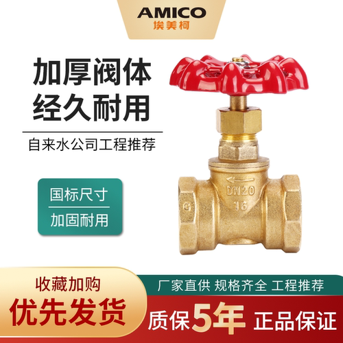 309黄铜材质埃美柯截止阀