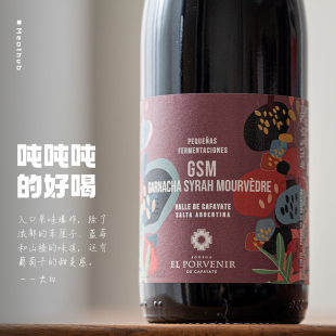 GSM混酿｜阿根廷安第斯之源干红歌海娜西拉 细腻 浓郁 甜美
