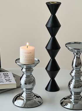 烛台家居摆件装饰品轻奢