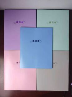 浪人文化16K皮套练习本横线笔记本塑料本皮210*260加宽记事本学生