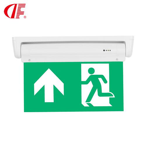 CE认证LED指示牌安全出口疏散指示灯AUEXLED-06图案可定制