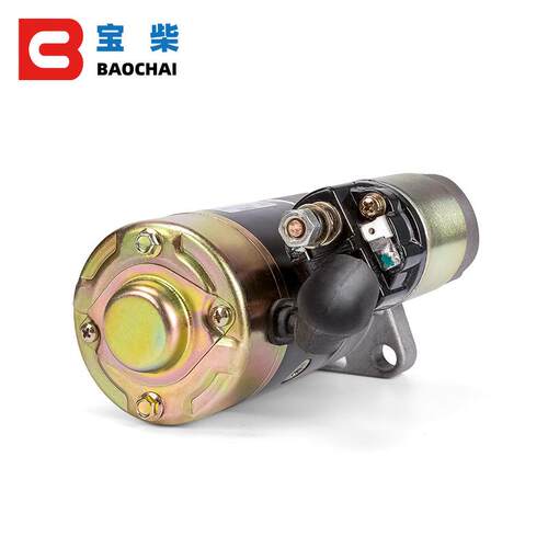 QD114/114A起动电机8齿12V0.8kw柴油发电机组启动马达