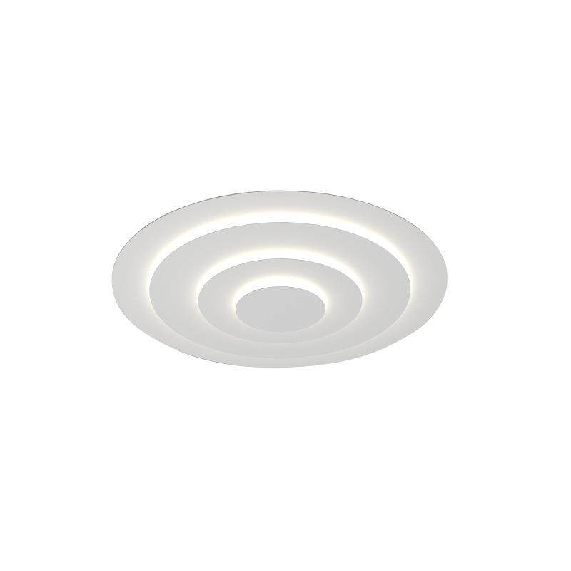 LED圆心卧室吸顶灯个性简约铁艺亚克力书房客厅吸顶灯具