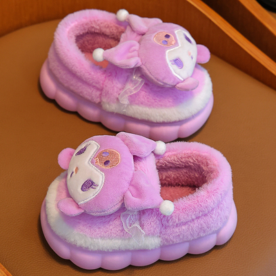 女儿童棉拖鞋可爱冬季