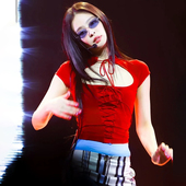 SylCue 韩流性感辣妹纯欲镂空绑带收腰显瘦短袖 t恤露脐打底短上衣