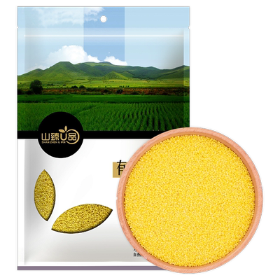 山臻U品有机小米东北有机杂粮袋装350克