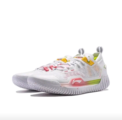 LiNing李宁 反伍3 减震防滑耐磨低帮运动休闲篮球鞋男款ABFT025-3