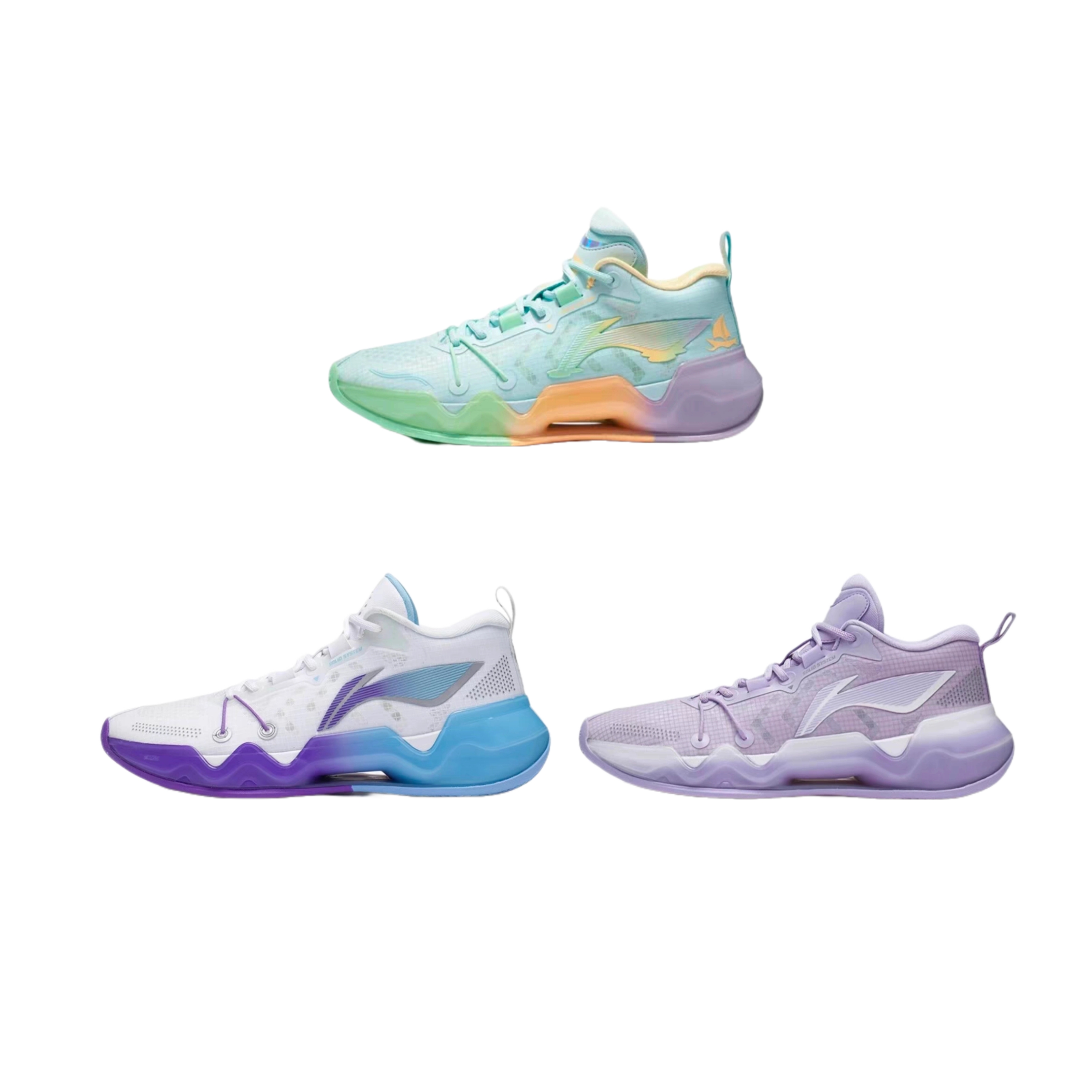 李宁利刃2low | 篮球鞋男官方低帮透气专业实战减震运动球鞋女鞋