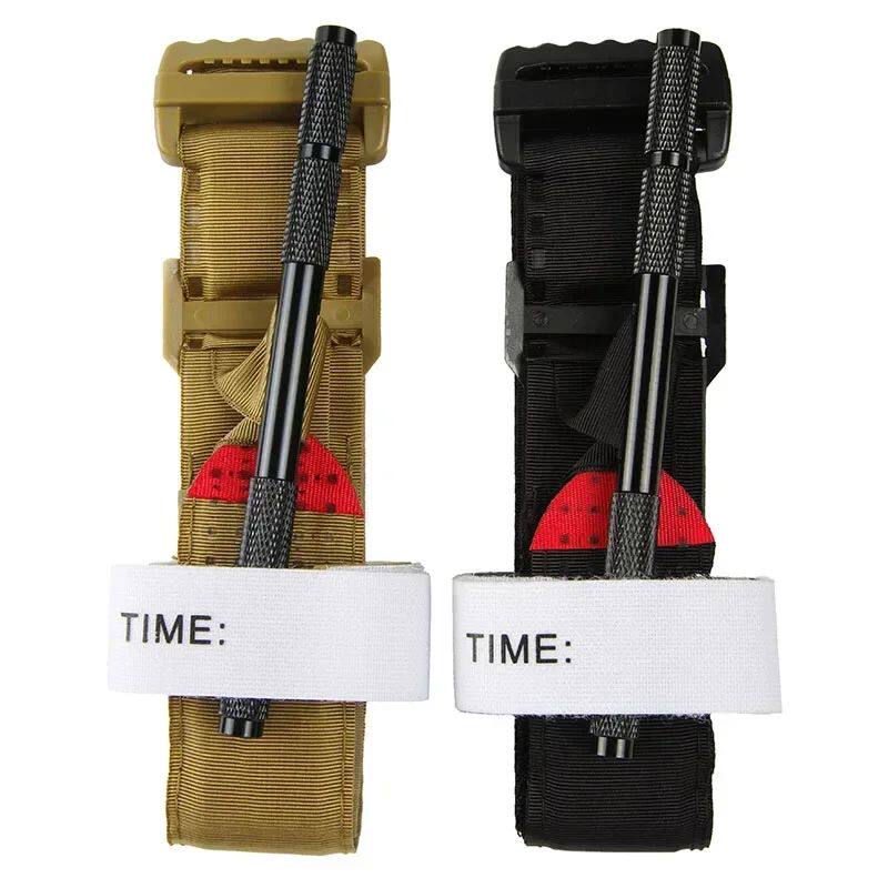 Tactical First Aid Rotary Pressure Aluminum Rod Tourniquet H