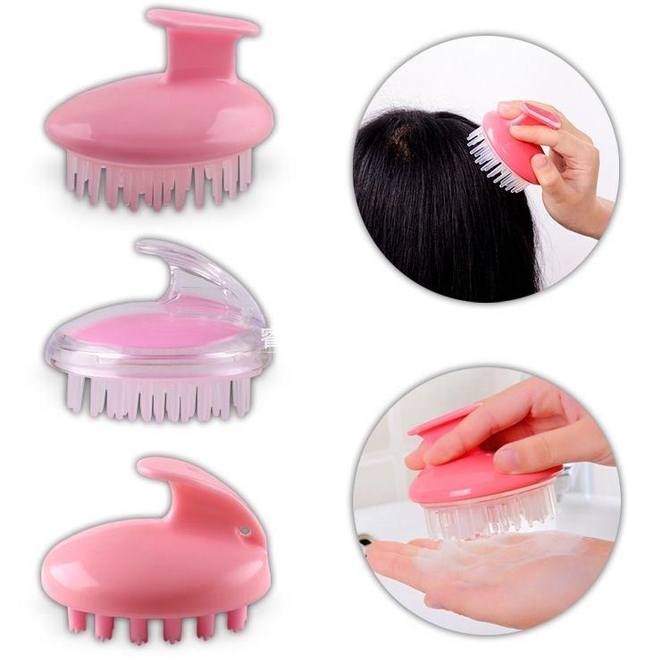 Shampoo massage comb Plastic airbag comb Wash hair brush发梳