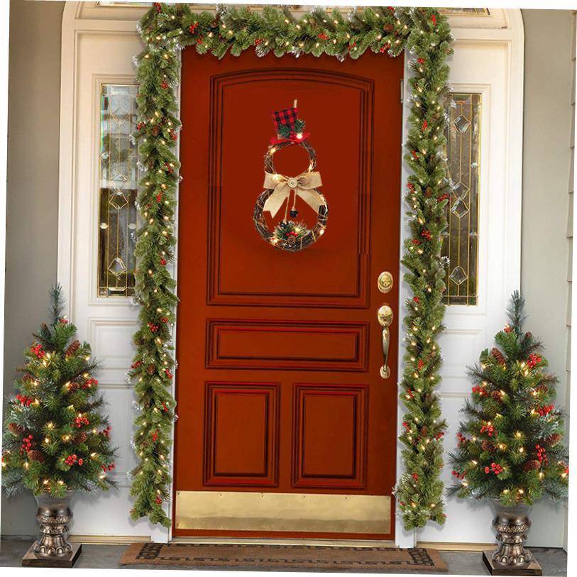 Christmas LED Garland Ornaments Hanging Decoration1