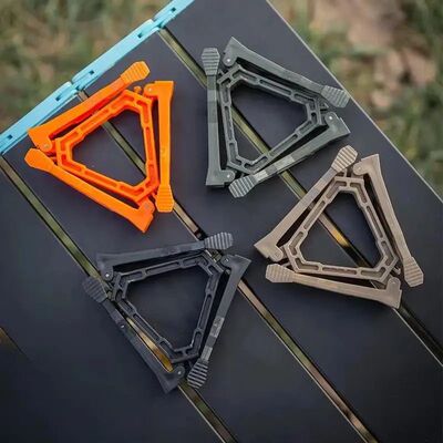 Gas holder foldable outdoor gas holder camping stove bottle