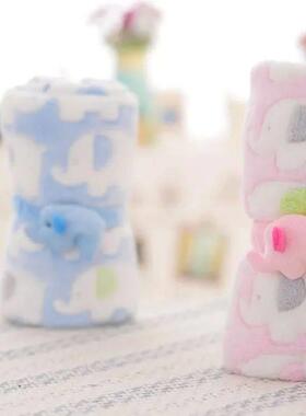 Cartoon Baby Blanket Cute Elephant Baby Products Newborn Ele