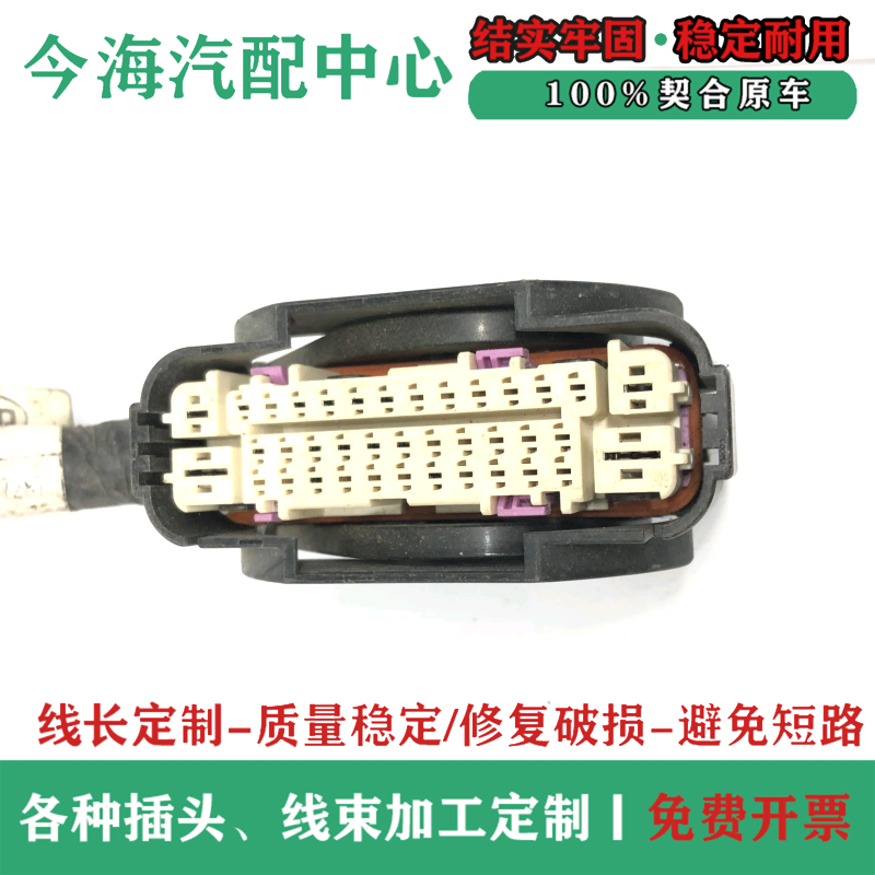 奥迪 A4 A6 Q5A5 Q3 大众迈腾帕萨特辉腾ABS泵线束插头 原装进口