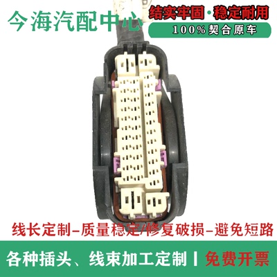 奥迪 A4 A6 Q5A5 Q3 大众迈腾帕萨特辉腾ABS泵线束插头 原装进口