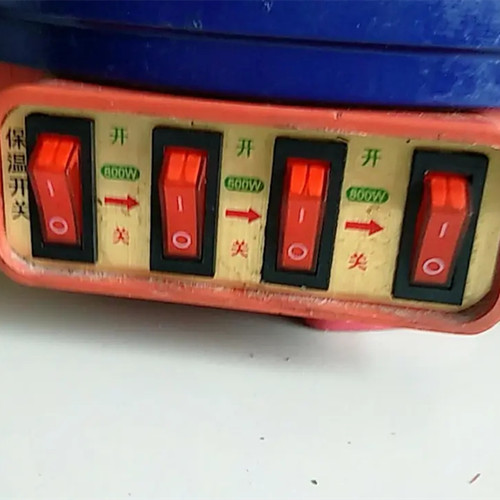 KCD3电饭锅电热锅开关电炒锅电饼铛船型开关船形电源按钮带灯红色