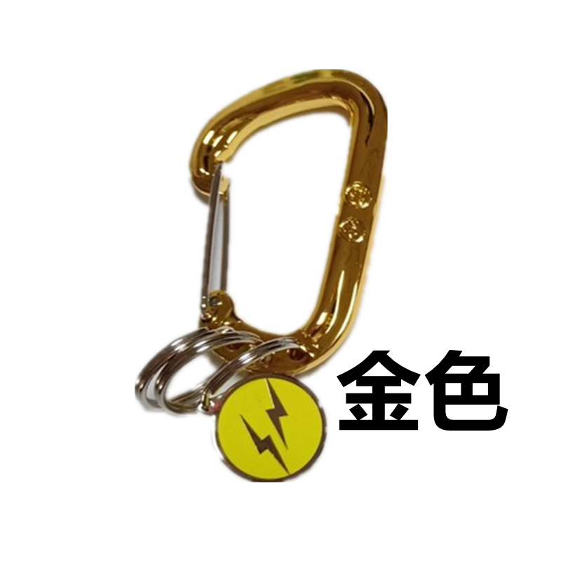 thumbnail for Fragment Design Hiroshi Fujiwara Lightning Carabiner Uniform Experiment Keychain Pendant