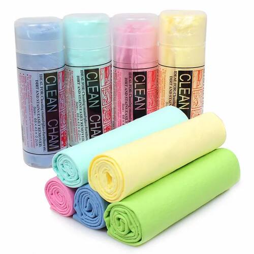 66x43cm Absorbent PVA Synthetic Chamois Towel Quick Drying C