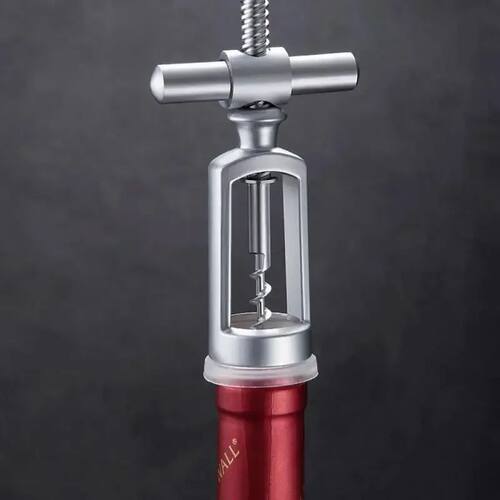 Portable Metal Red Wine Opener Zinc Alloy Corkscrew Cork Pul