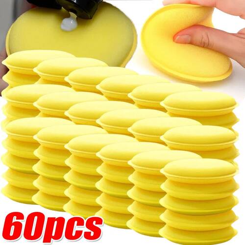 Car Waxing Foam Polish Sponges Applicator Detail Washing Pad