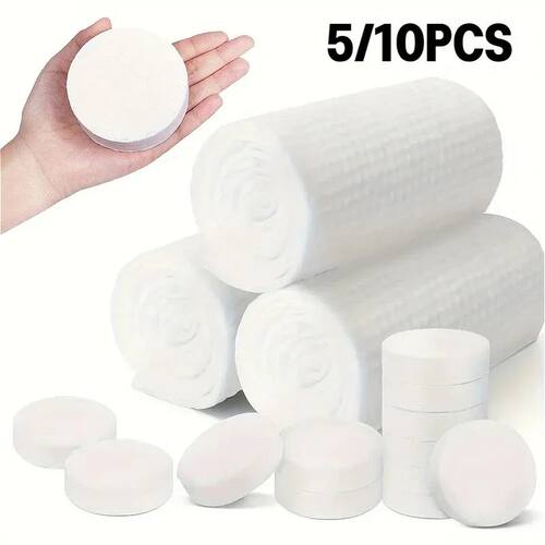 5/10PCS Disposable Bath Towels Soft Thickened Compressed Bat