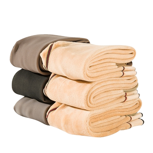 女宝秋冬加绒加厚保暖打底裤6-9-12岁女童透肤洋气搭裙子连裤袜