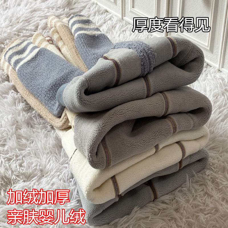婴儿加绒打底裤加厚秋冬宝宝保暖裤袜男女棉毛裤内外穿儿童1-3岁5,童装/婴儿装/亲子装,裤子,淘宝优惠券,粉丝福利购,淘宝优惠卷