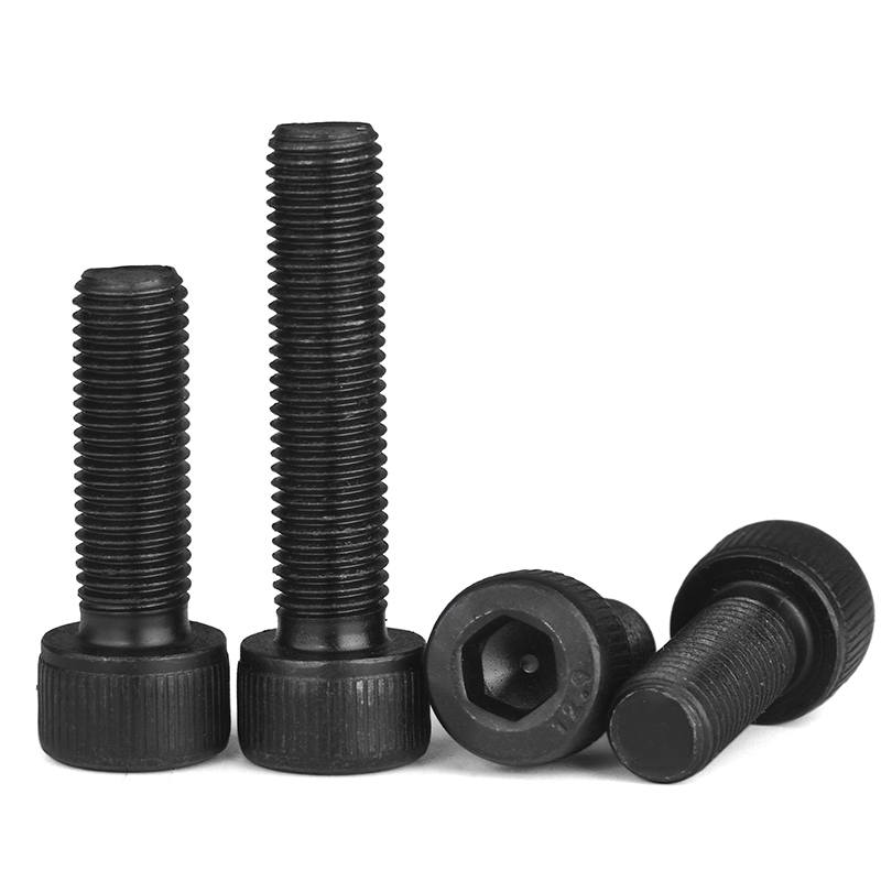 12.9级细牙内六角螺丝细扣幼牙螺杆螺栓M8*1M10M12*1.25M16x1.5