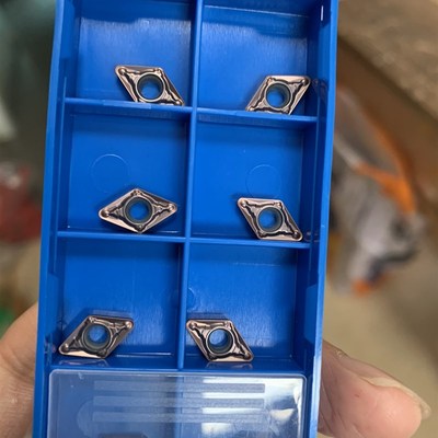 55度单面小菱形内孔刀头/不锈钢数控车刀片DCMT070204/DCMT070208