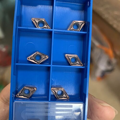 55度单面小菱形内孔刀头/不锈钢数控车刀片DCMT070204/DCMT070208