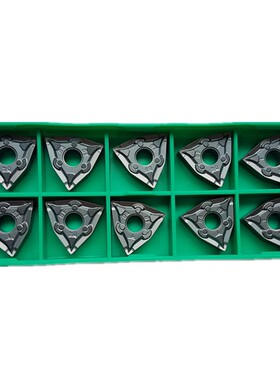 顽石数控刀片桃形刀粒WNMG080404 080408-BF WS7125不锈钢机夹刀