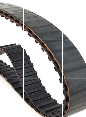 贝力折弯机412L-17mm 110齿形带 1047.75mm黑色橡胶同步带周长