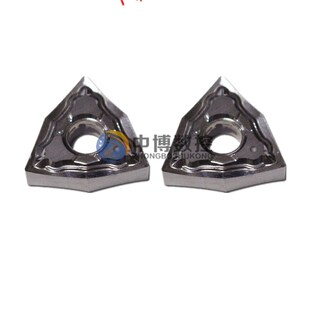 数控桃型车刀片WNMG080404TM/080408MA钢件不锈钢铝用外圆刀头