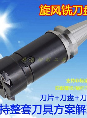 旋风铣刀盘22型27型刀片立装蜗杆刀片螺杆刀立装梯形螺纹刀片刀盘