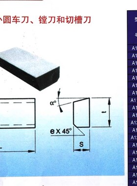 株洲45度硬质合金焊接外圆车刀粒 A120 A125 YG3 YG6 YG8 YW1 YW2