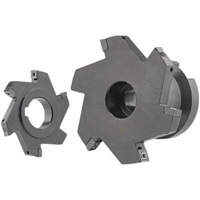 CNC数控三面刃铣刀盘局锯片式套式可转位铣T型槽刀盘MPHT06 08 12