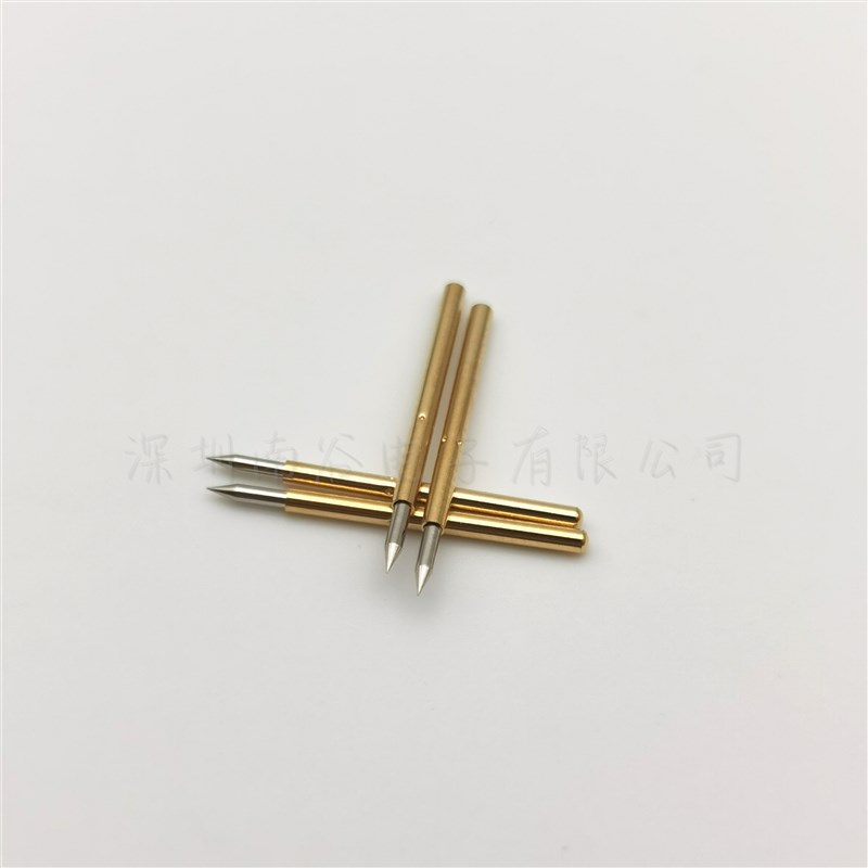 新品0华荣测试探针P75-oB1/PA75-B1 0.74MM镀金K尖头 PCB光板针 1