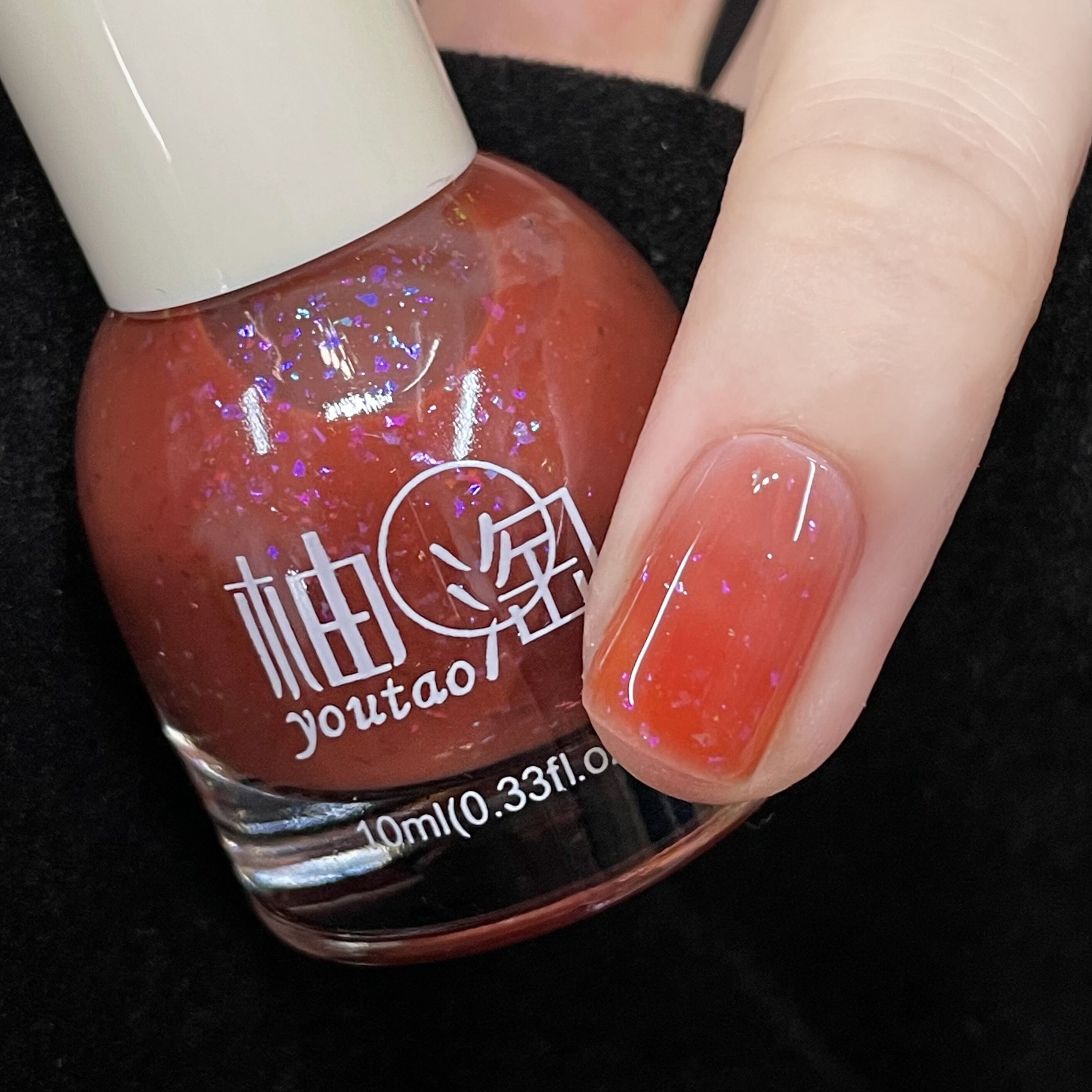 youtao Pomelo Amoy Nail Polish female No bake lasting quick-drying 2025 The new Spring and summer Color system Tear pull Whitening