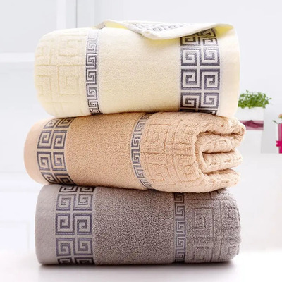 Cotton bath towel Hotel travel face towels加厚纯棉毛巾大浴巾