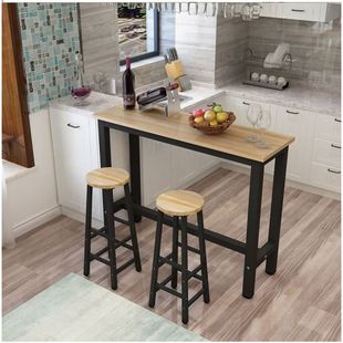 By the wall counter household partition long bar table recta