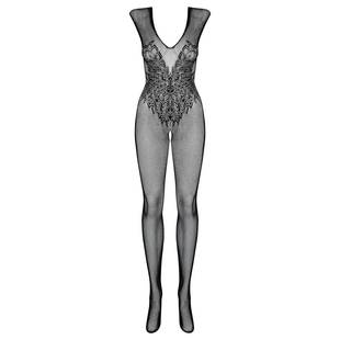 Erotic Open Crotch Bodystocking Lingerie Black Bodysuit Sex0