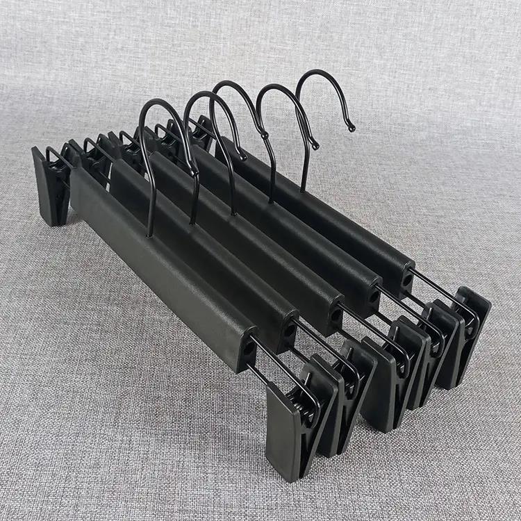 10pc plastic pants clip clotb hanger trouser rack skirt clip