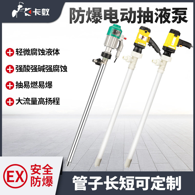 耐酸碱电动抽油泵防爆