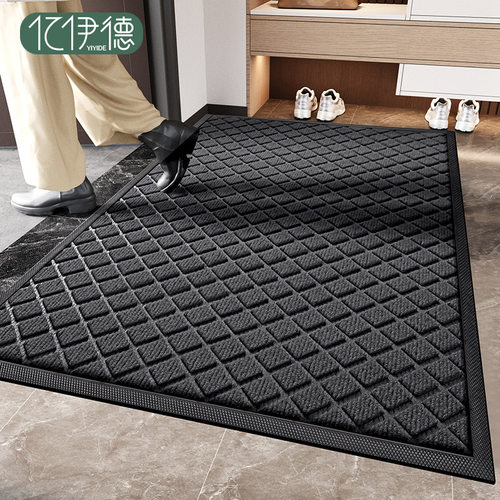 入户门地垫门外灰色耐脏进门地毯