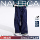裤 NAUTICA童装 儿童仿牛仔车线机能工装 春秋季 男童女童长裤