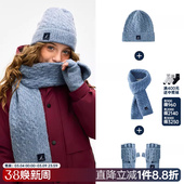 保暖时尚 男女童围巾帽子手套秋冬季 NAUTICA童装 套装 天猫U先