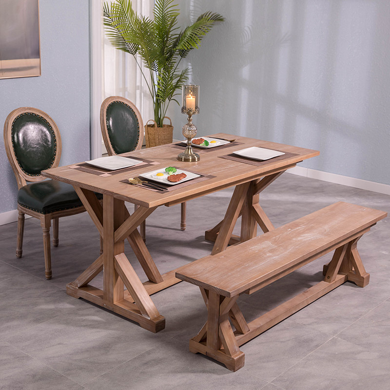 饭桌酒吧桌办公桌酒店桌咖啡桌全实木餐桌阳台桌椅饭桌咖啡馆桌椅