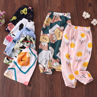 男童人造棉演出灯笼裤